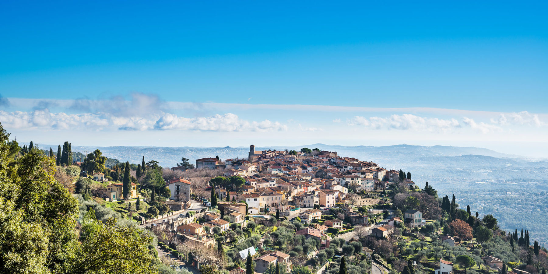 Cabris   beautiful "hill villages" in Provence, France