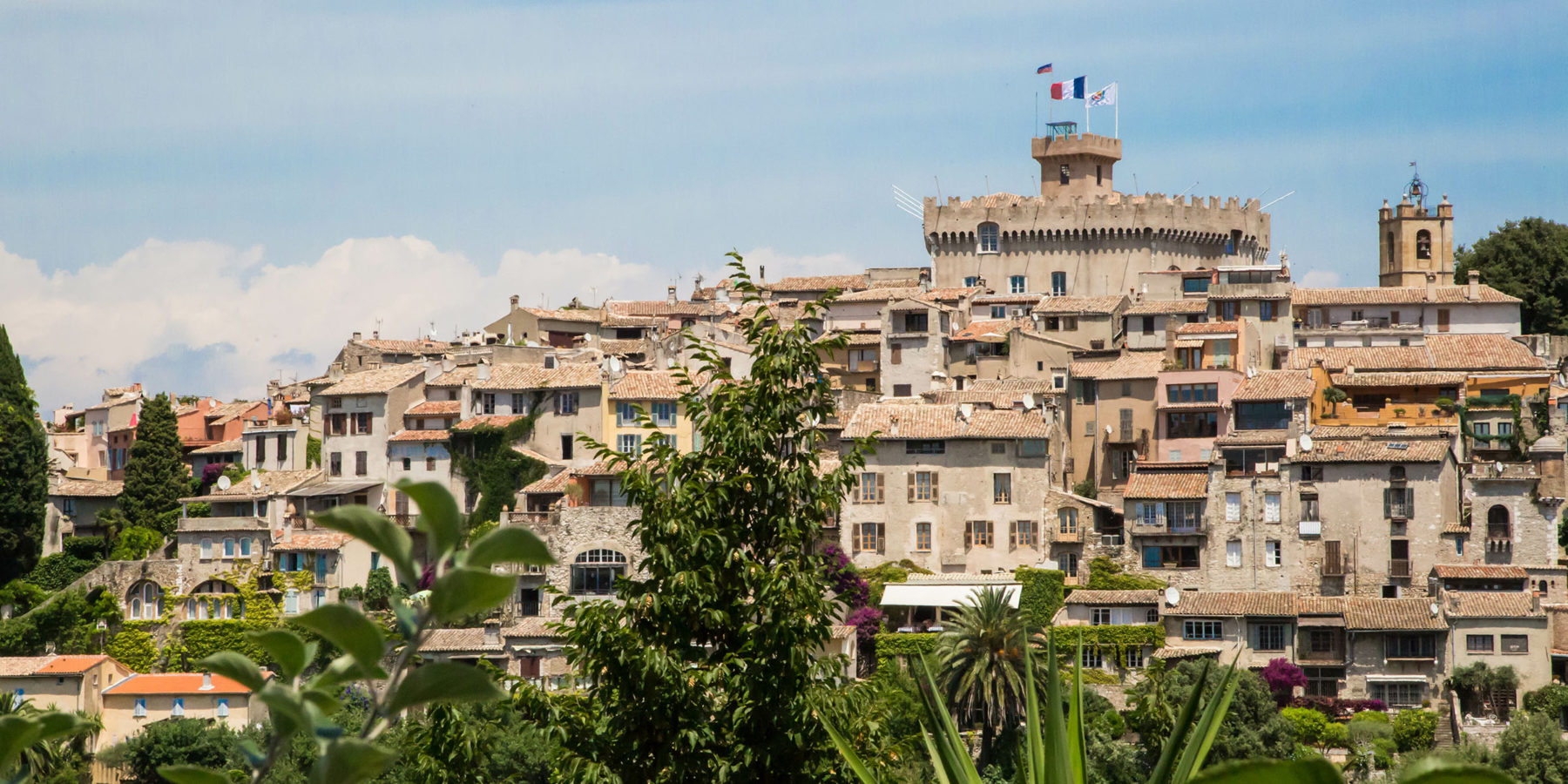 Haut de Cagnes, Cagnes sur Mer, Provence, Cote d Azur, Frankreic