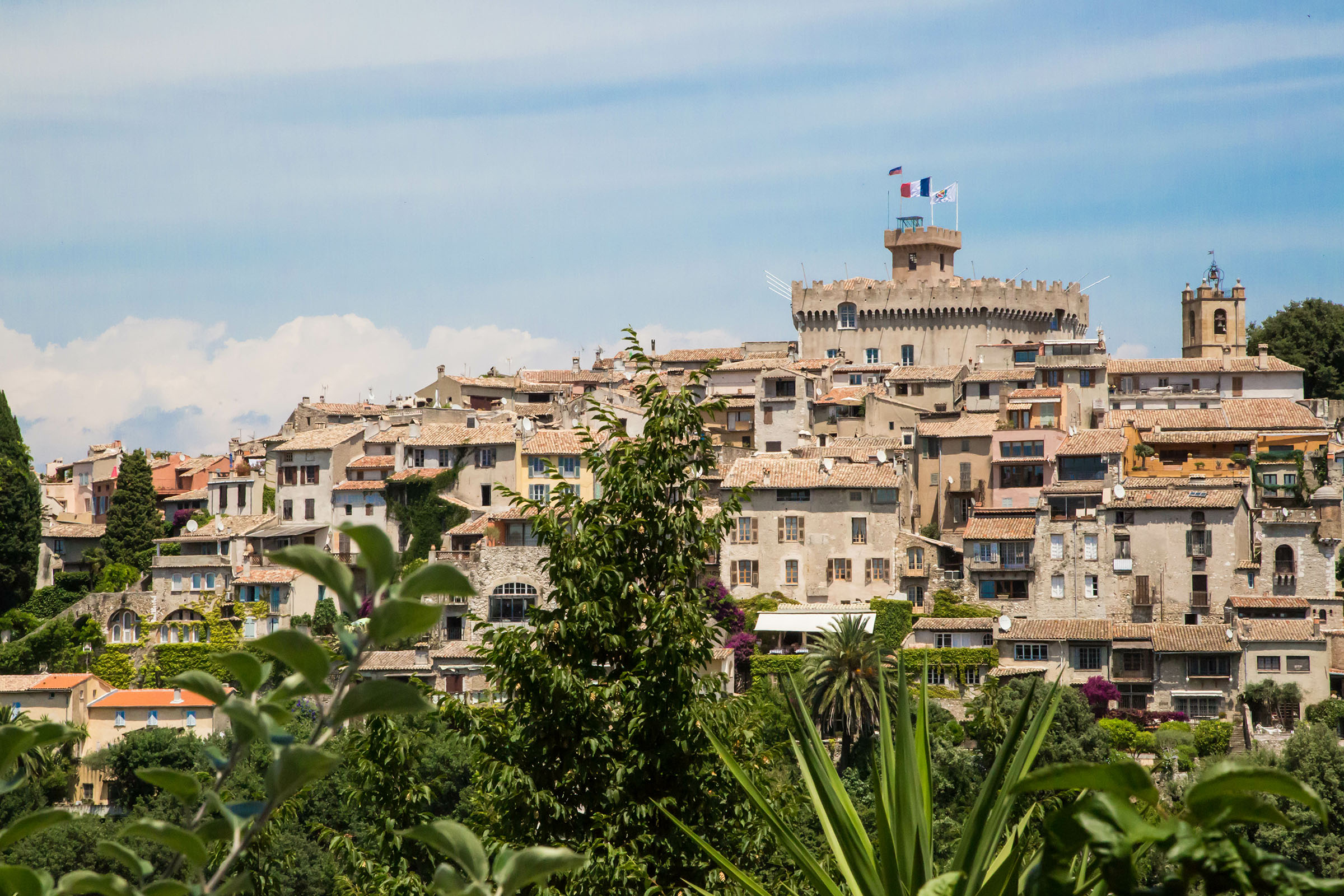 Haut de Cagnes, Cagnes sur Mer, Provence, Cote d Azur, Frankreic