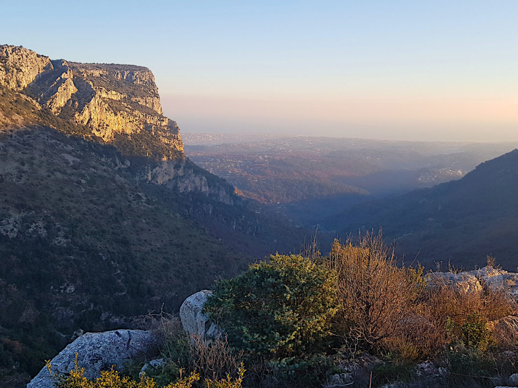 Alps in Saint Jeannet, South of France