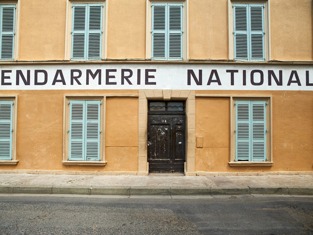 gendarmerie nationale   gendarme of saint tropez, police station