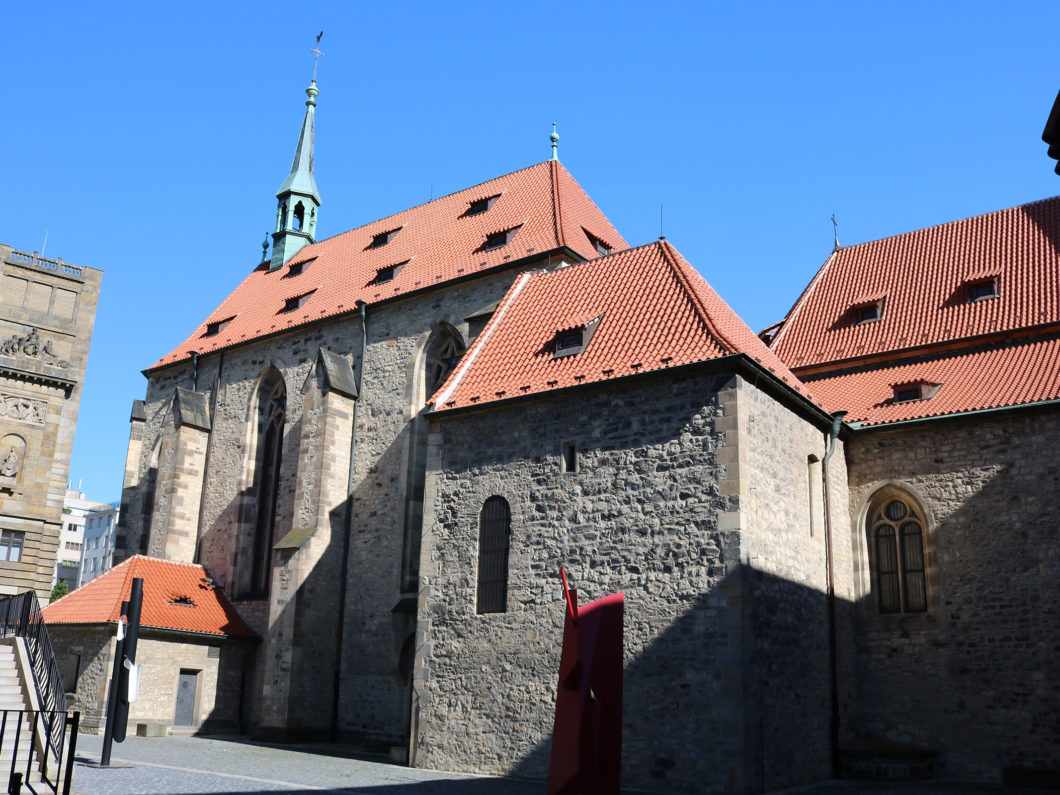 Medieval Church of the St. agnes convent (Anežský klášter) a