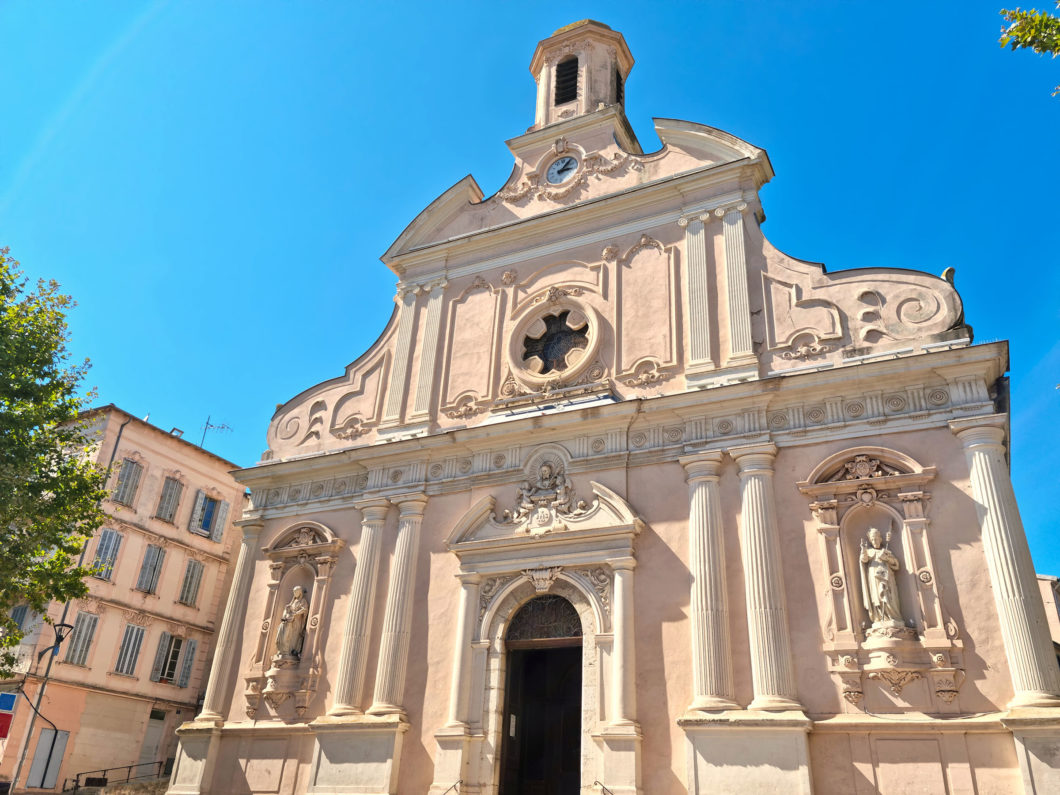 Church of Sainte Anne Saint Martin in Vallauris, South of France