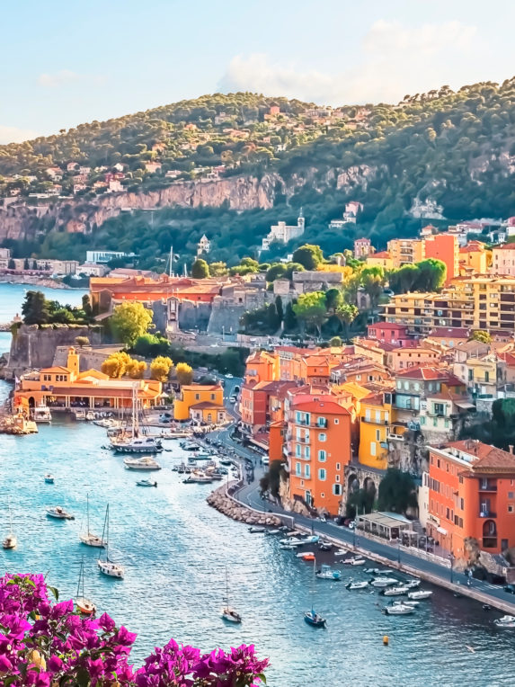 Villefranche Sur Mer village next to Nice on the French Riviera